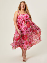 Adeline Floral Maxi Dress Detail 2 - AS REVIVAL