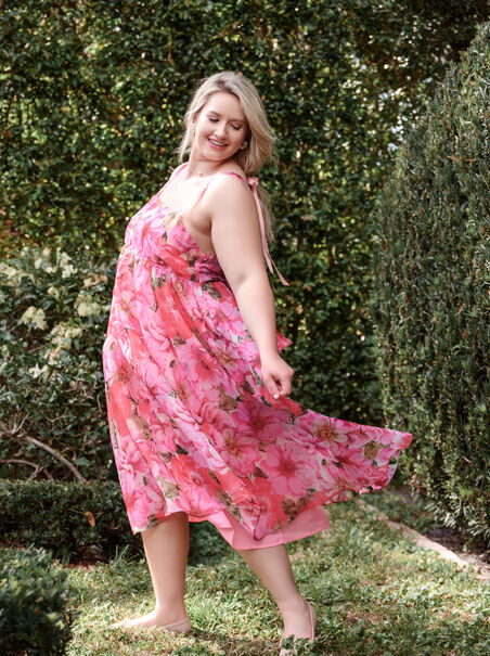 Adeline Floral Maxi Dress - AS REVIVAL