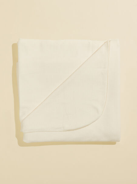 Neutral Ribbed Swaddle - AS REVIVAL