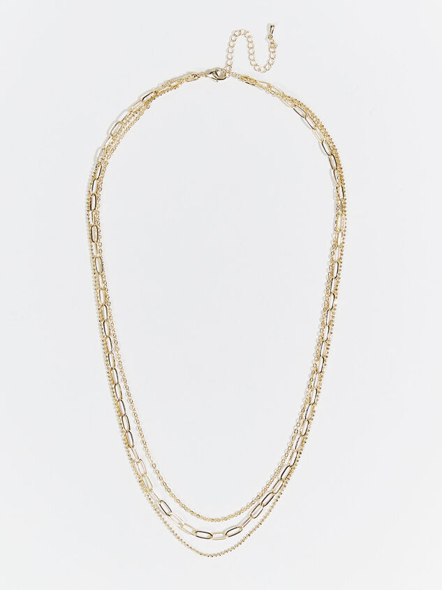 18k Gold Aliyah Necklace Detail 2 - AS REVIVAL