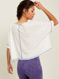 Work It Out Boxy Tee Detail 2 - AS REVIVAL