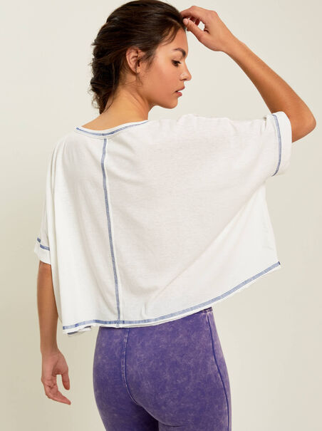 Work It Out Boxy Tee - AS REVIVAL