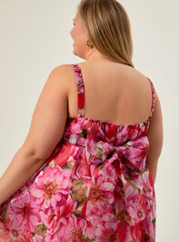 Adeline Floral Maxi Dress Detail 6 - AS REVIVAL