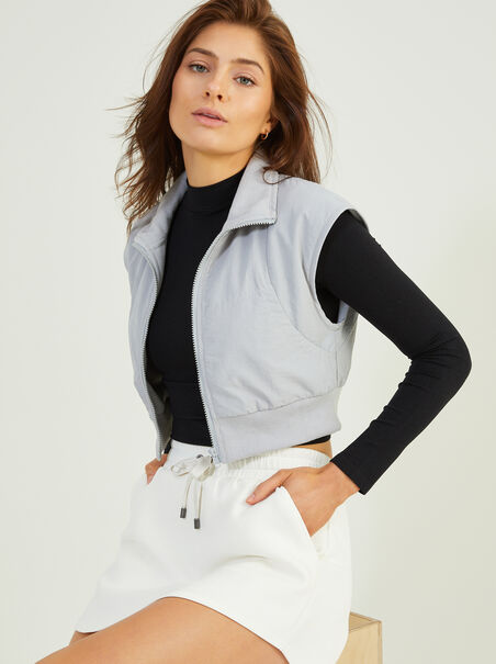 Too Cool Cropped Top - AS REVIVAL