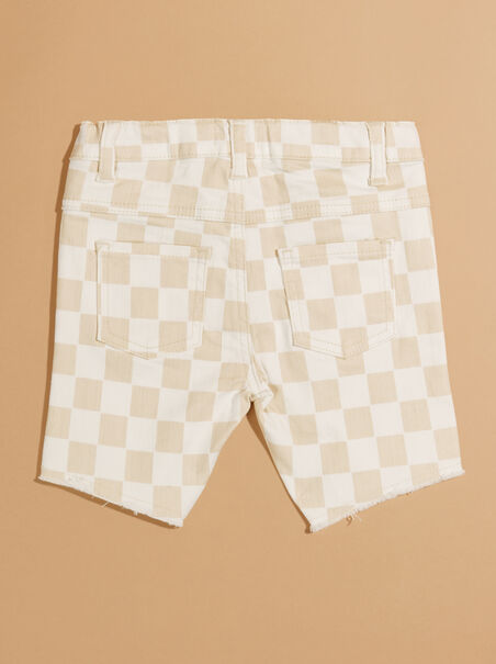 Ben Toddler Checkered Shorts - AS REVIVAL