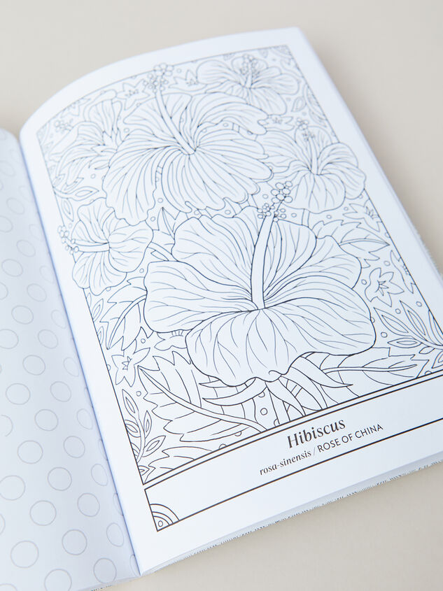 The Happy Houseplant Coloring Book Detail 3 - AS REVIVAL