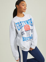 Greenwich Basketball Graphic Sweatshirt Detail 3 - AS REVIVAL