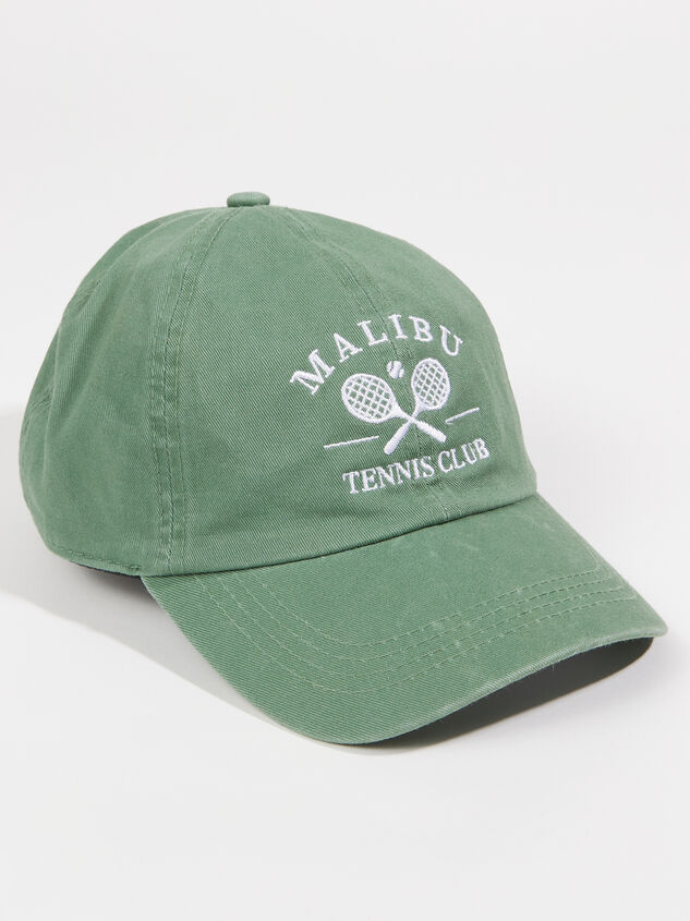 Malibu Tennis Club Hat Detail 1 - AS REVIVAL