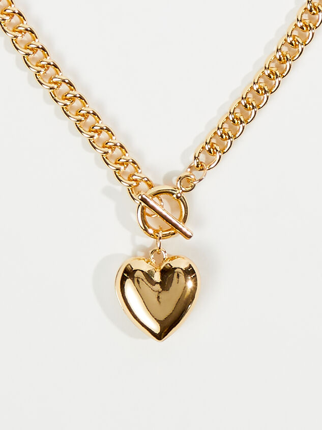 Bubble Heart Necklace Detail 3 - AS REVIVAL