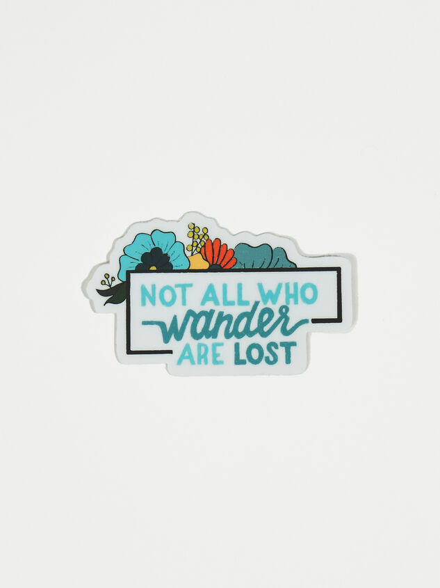 Not All Who Wander Sticker - AS REVIVAL