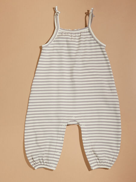 Maya Striped Jumpsuit by Quincy Mae - AS REVIVAL