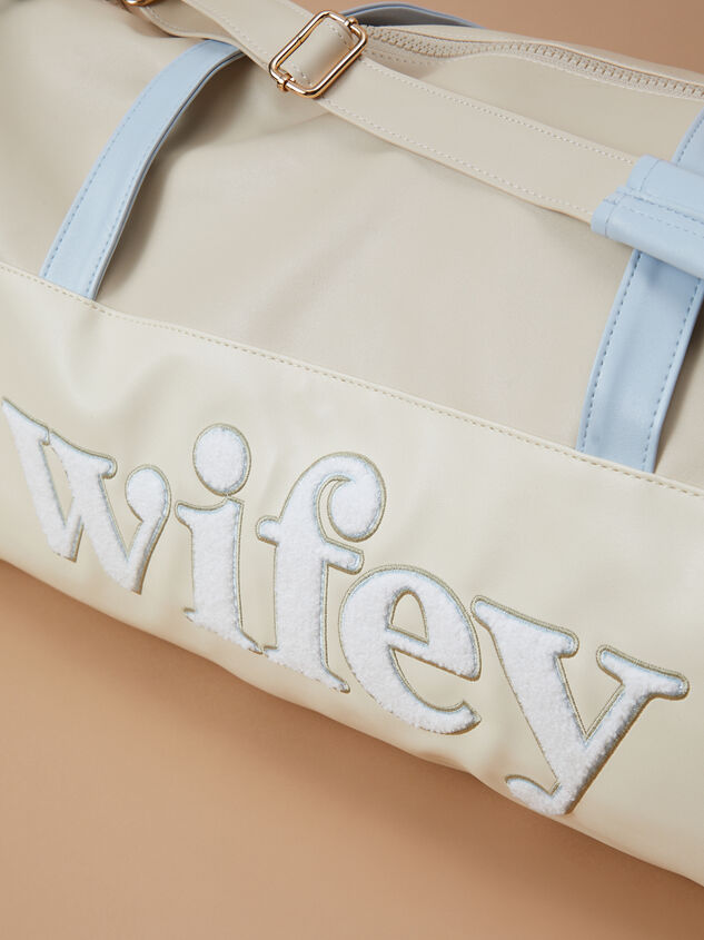 Wifey Duffle Bag Detail 3 - AS REVIVAL