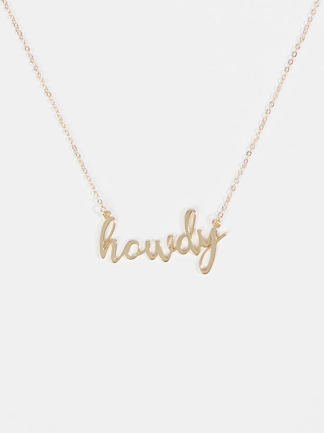 Howdy Necklace - AS REVIVAL