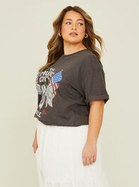 Music City Patriotic Graphic Tee Detail 4 - AS REVIVAL