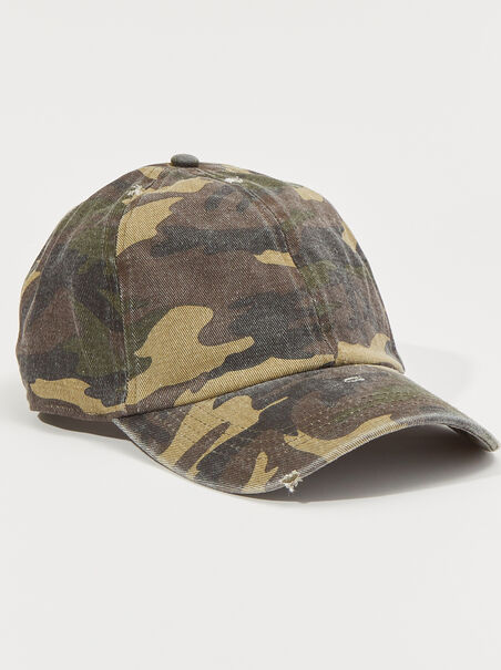 Washed Camo Baseball Hat - AS REVIVAL