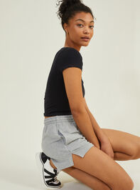 Square Up Short Sleeve Top Detail 3 - AS REVIVAL
