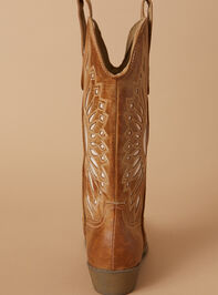 Bandera Wide Width & Calf Cut Out Western Boots Detail 4 - AS REVIVAL
