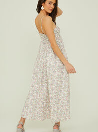 Alice Floral Maxi Dress Detail 3 - AS REVIVAL