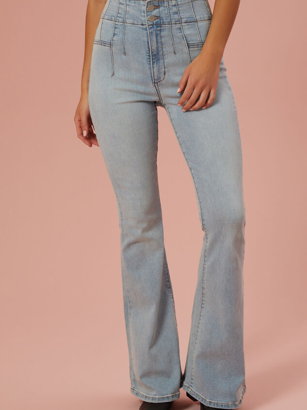 Lexi Flare Jeans Detail 3 - AS REVIVAL