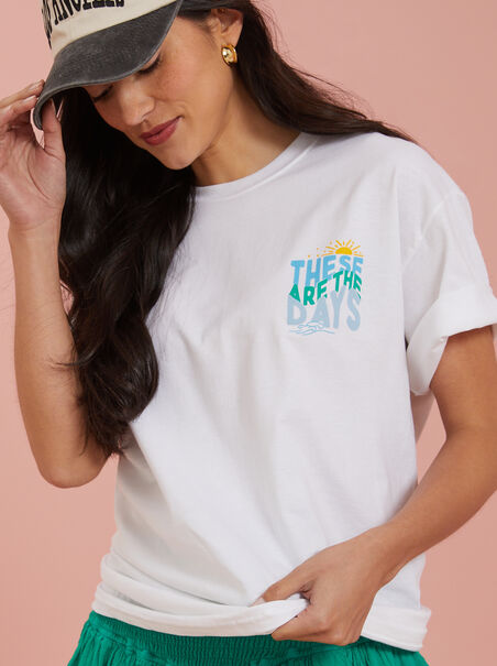 These Are The Days Graphic Tee - AS REVIVAL