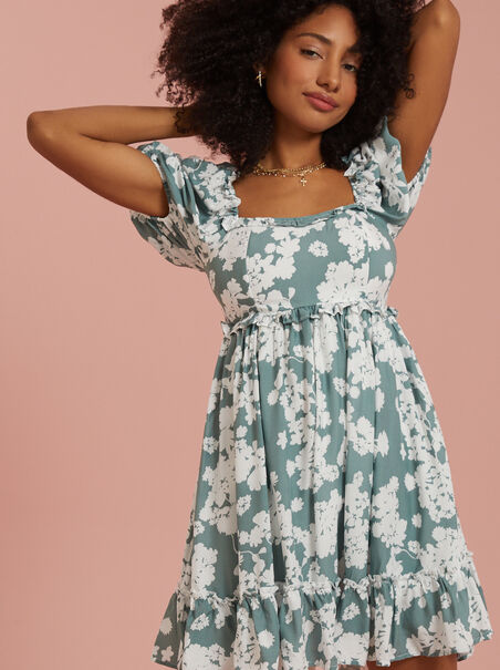 Ardell Floral Dress - AS REVIVAL