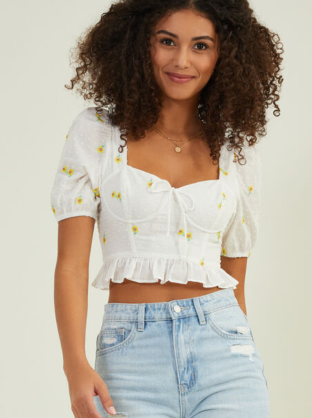 Florence Embroidered Top - AS REVIVAL