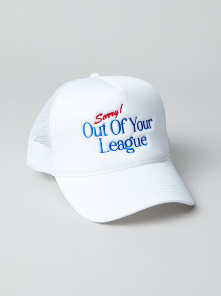 Out Of Your League Trucker Hat - AS REVIVAL