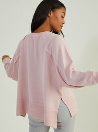 Cool Down Oversized Pullover Detail 4 - AS REVIVAL