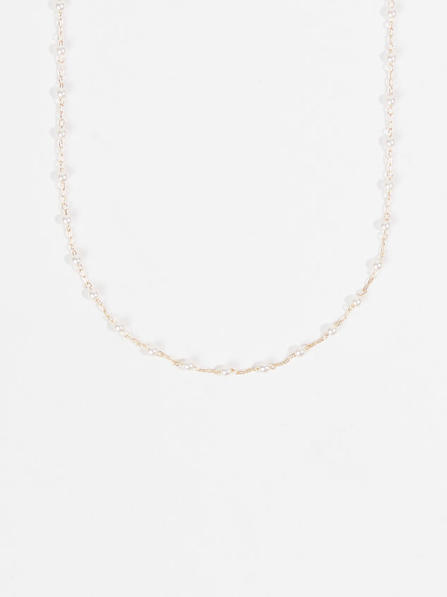Julie Pearl Choker Necklace - AS REVIVAL