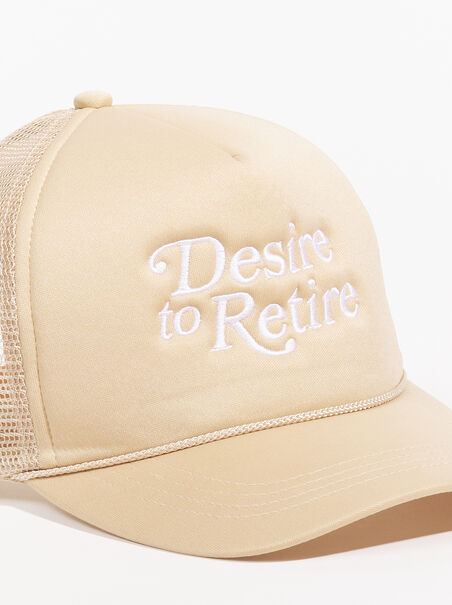 Desire To Retire Trucker Hat - AS REVIVAL