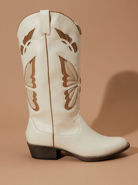 Monarch Butterfly Cut Out Boots - AS REVIVAL