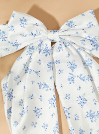 Satin Floral Volume Bow Detail 2 - AS REVIVAL