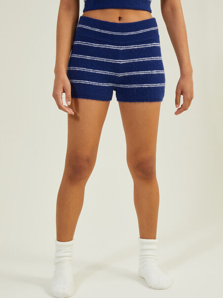 Bring It Back Striped Shorts - AS REVIVAL