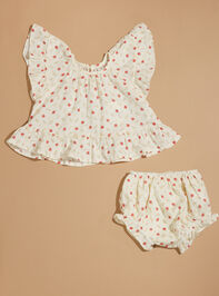 Strawberry Fields Top and Bloomer Set by Rylee + Cru Detail 3 - AS REVIVAL