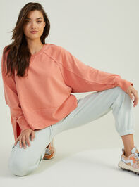 Cool Down Oversized Pullover - AS REVIVAL