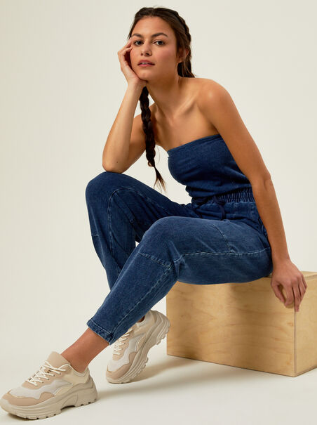 Day To Day Denim One-Piece - AS REVIVAL