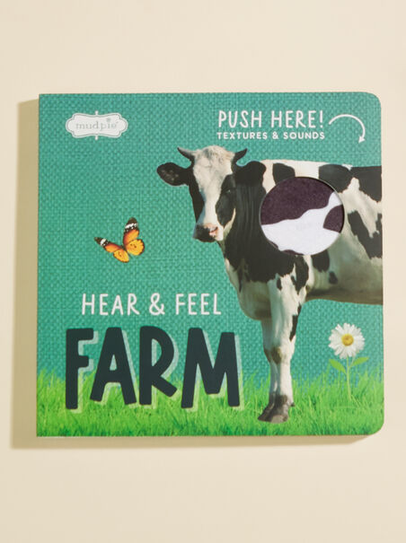 Hear and Feel Farm Book by Mudpie - AS REVIVAL