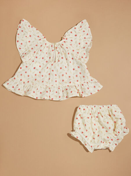 Strawberry Fields Top and Bloomer Set by Rylee + Cru - AS REVIVAL