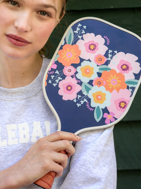 Floral Pickleball Paddle by The Darling Effect - AS REVIVAL