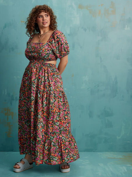 Whitney Floral Maxi Dress - AS REVIVAL