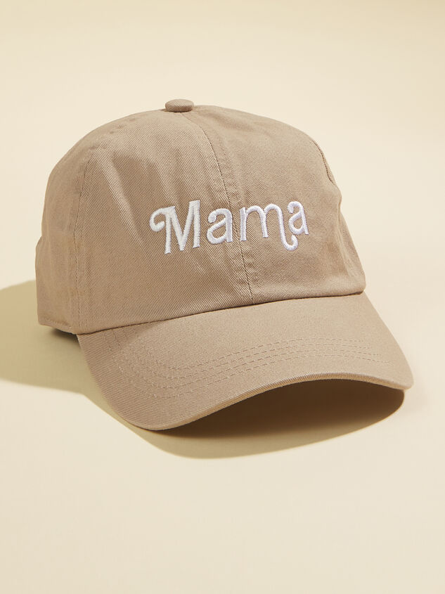 Mama Baseball Hat Detail 2 - AS REVIVAL