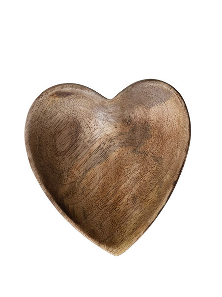 Mango Wood Heart Dish - AS REVIVAL