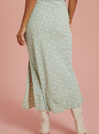 Amora Floral Midi Skirt Detail 5 - AS REVIVAL