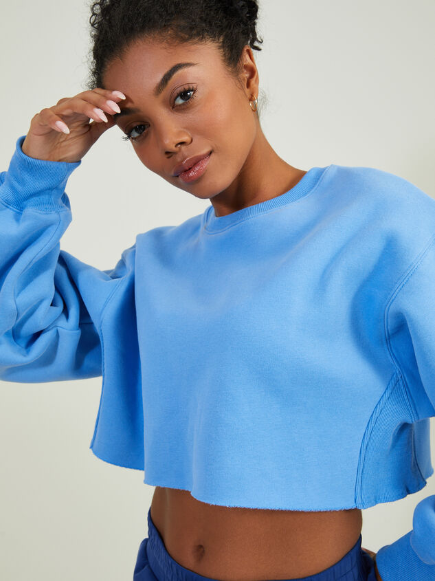 Swift Cropped Pullover Detail 2 - AS REVIVAL