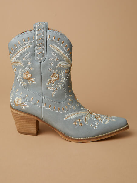 Corral Embroidered Western Booties - AS REVIVAL