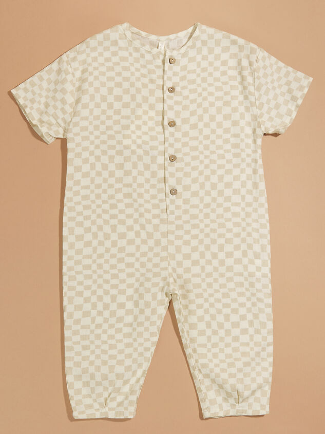Addison Checkered Jumpsuit by Rylee + Cru - AS REVIVAL