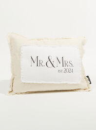 Mr. & Mrs. Throw Pillow - AS REVIVAL