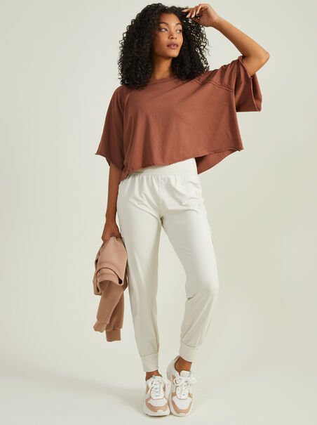 Move With It Cropped Tee - AS REVIVAL