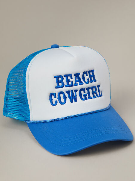 Beach Cowgirl Trucker Hat - AS REVIVAL