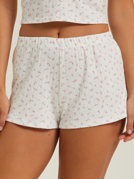 Josephine Floral Lounge Shorts - AS REVIVAL